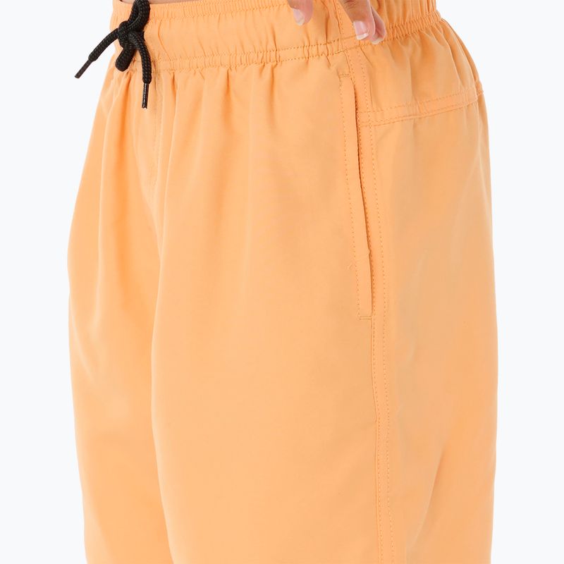 Детски плажни шорти Rip Curl Offset Volley mandarin set 6