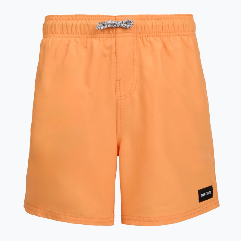 Детски плажни шорти Rip Curl Offset Volley mandarin set 7