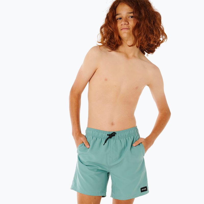 Детски плажни шорти Rip Curl Offset Volley blue lagoon 6