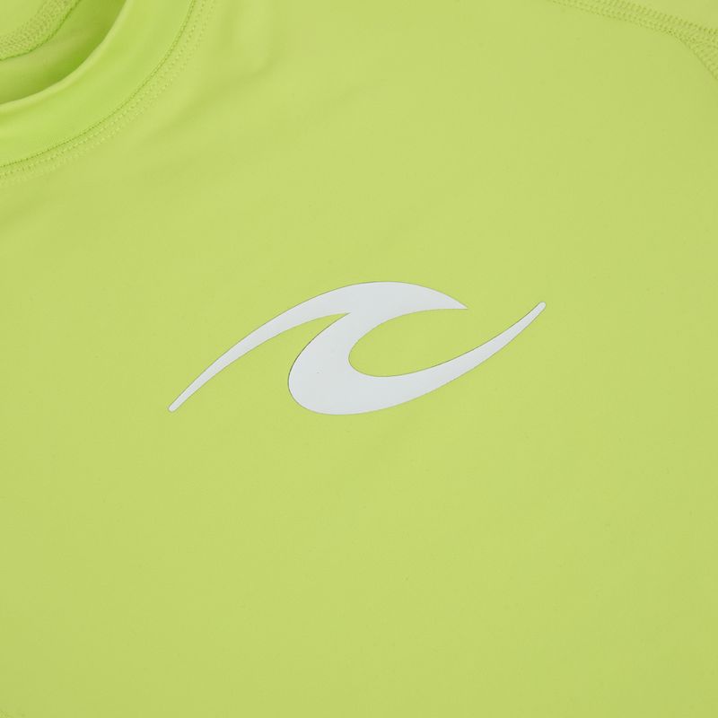 Детска тениска за плуване Rip Curl Waves Upf lime 3