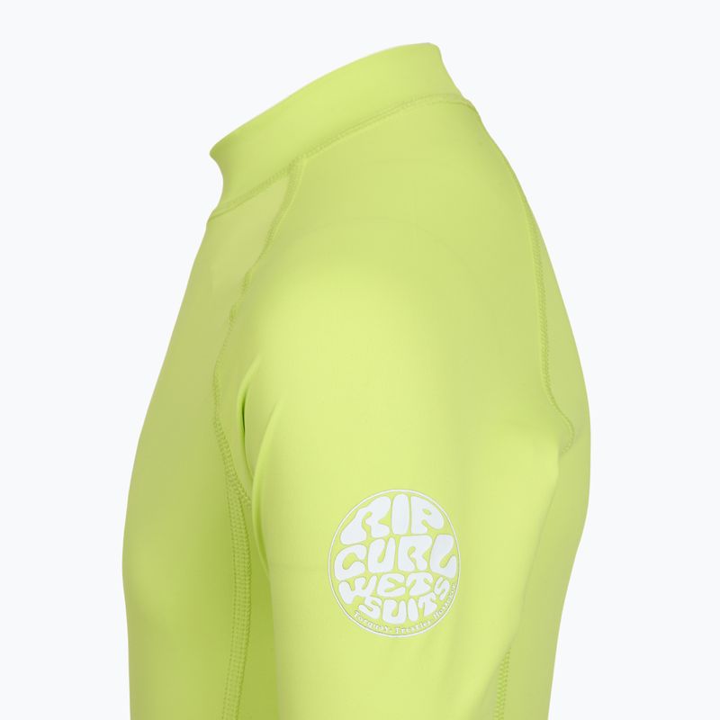 Детска тениска за плуване Rip Curl Waves Upf lime 5