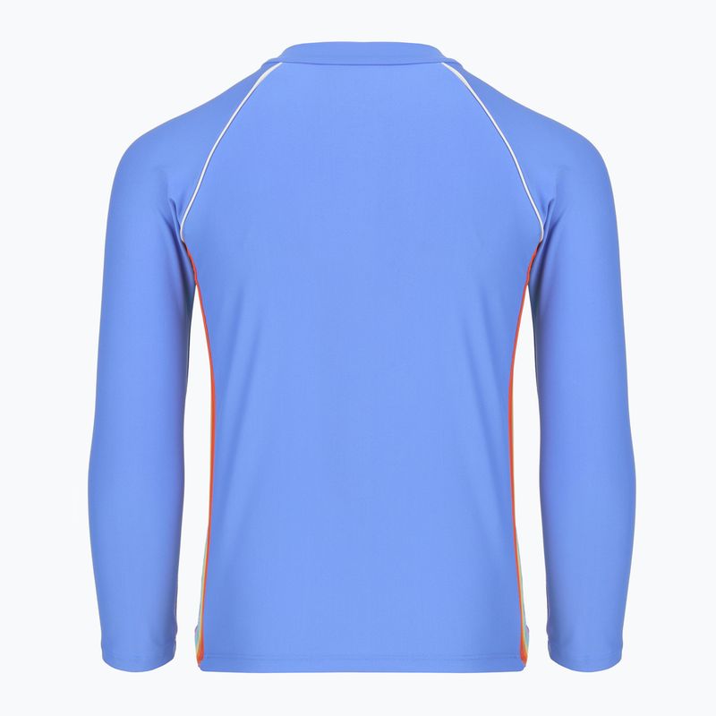 Детска тениска за плуване Rip Curl Sunshine Revival Rashie cornflower blue 2