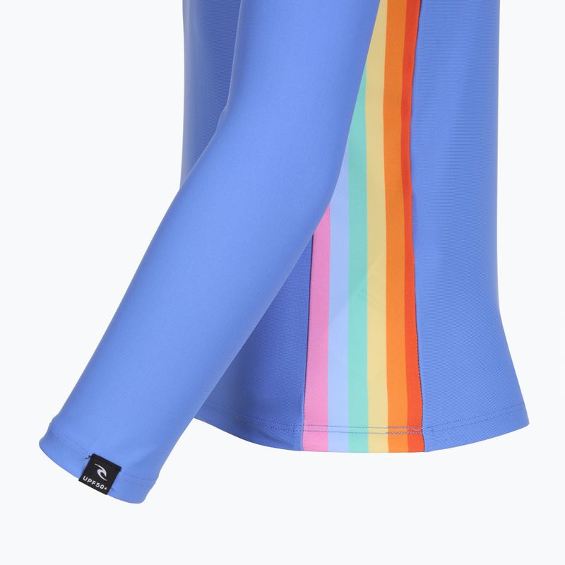 Детска тениска за плуване Rip Curl Sunshine Revival Rashie cornflower blue 5