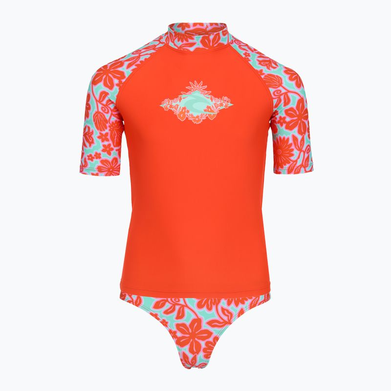 Детски бански костюм от две части Rip Curl Sunshine Squad 3P Set bright red