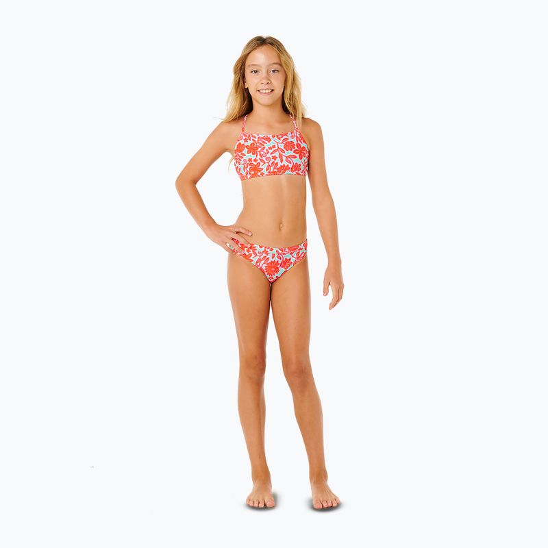 Детски бански костюм от две части Rip Curl Sunshine Squad 3P Set bright red 2