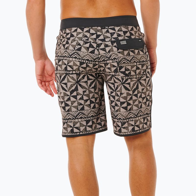 Мъжки плажни шорти Rip Curl Mirage Big Tapa military green 3