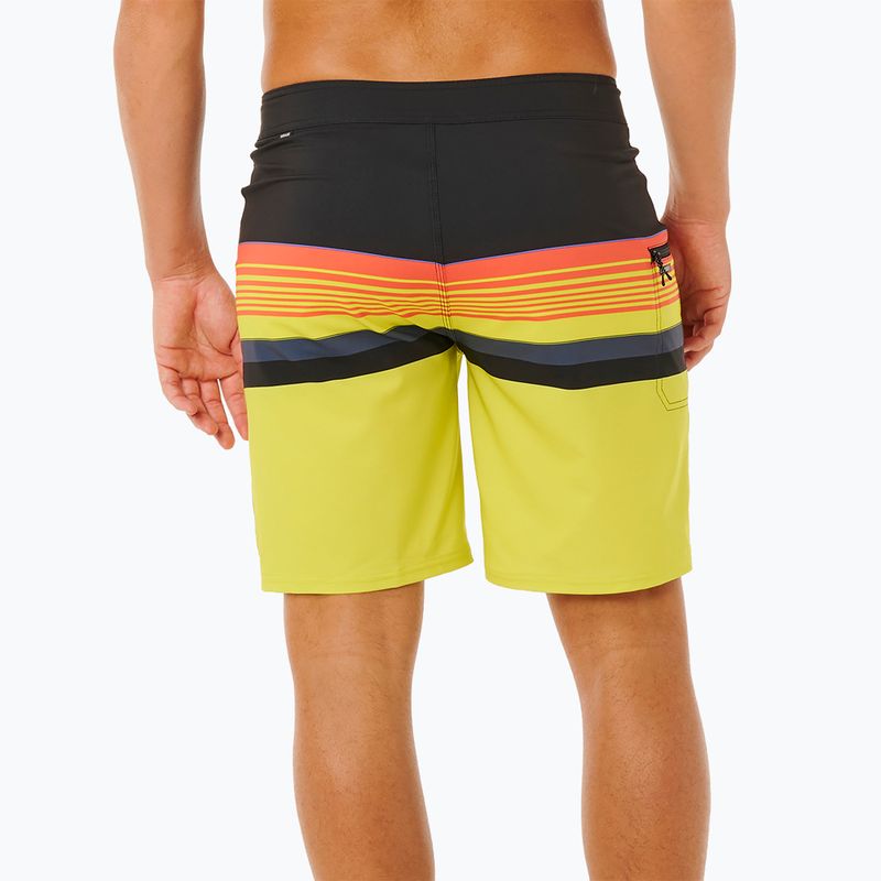 Мъжки плажни шорти Rip Curl Mirage Day Breaker 19 neon lime 3