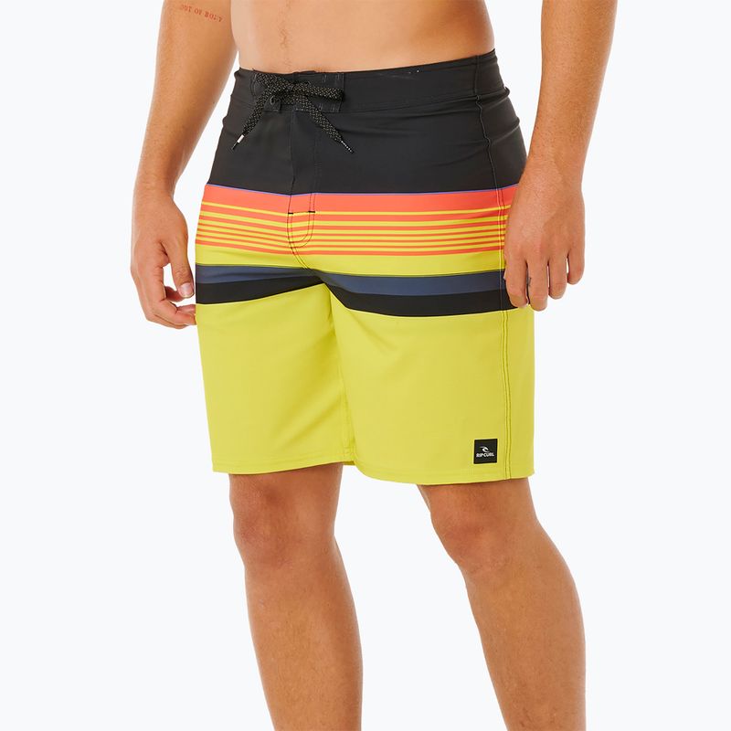 Мъжки плажни шорти Rip Curl Mirage Day Breaker 19 neon lime 4