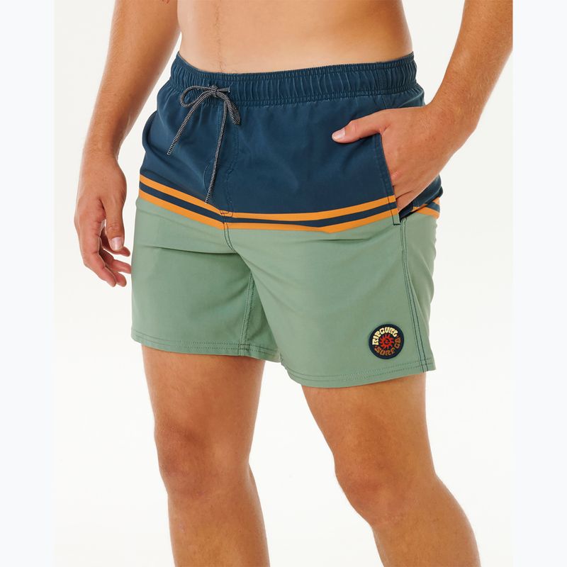 Мъжки плажни шорти Rip Curl Combine Volley moss 4
