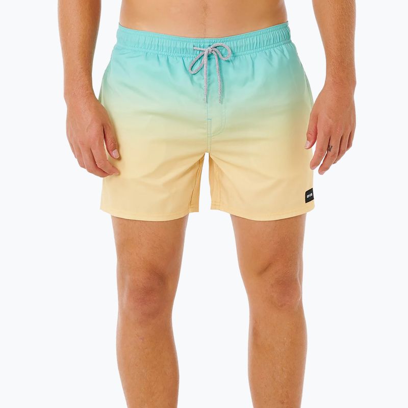 Мъжки плажни шорти Rip Curl Offset Fade Volley aqua
