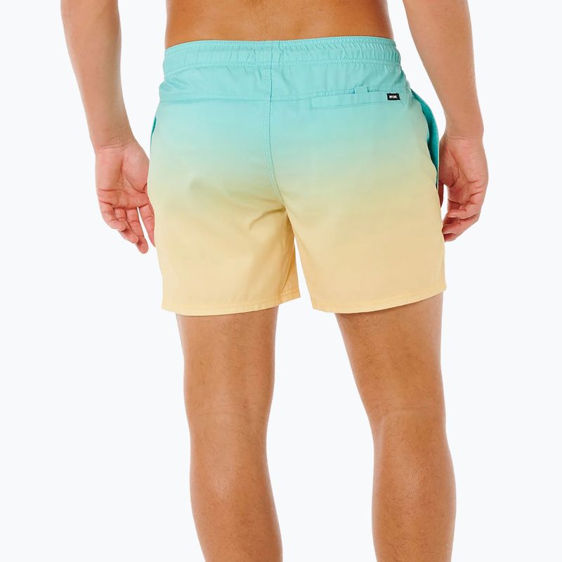 Мъжки плажни шорти Rip Curl Offset Fade Volley aqua 3