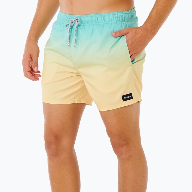Мъжки плажни шорти Rip Curl Offset Fade Volley aqua 4