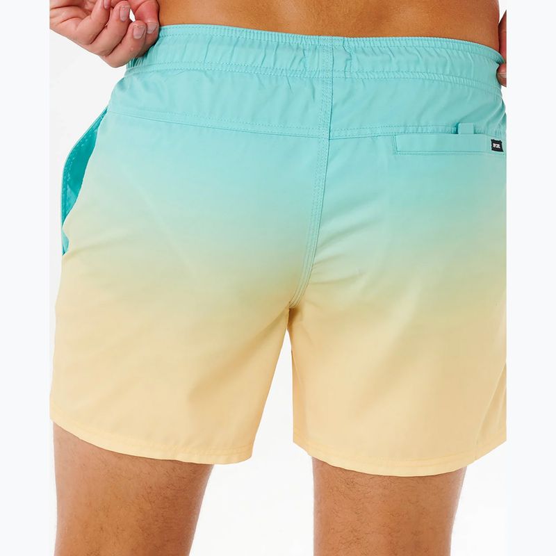 Мъжки плажни шорти Rip Curl Offset Fade Volley aqua 6