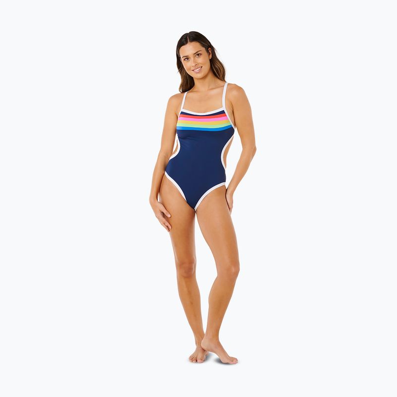 Долнище на бански костюм Rip Curl Surf Stripe Cheeky dark navy 2