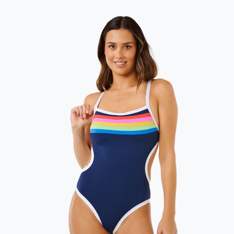 Долнище на бански костюм Rip Curl Surf Stripe Cheeky dark navy 3