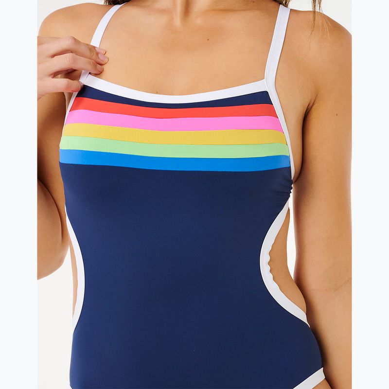 Долнище на бански костюм Rip Curl Surf Stripe Cheeky dark navy 6