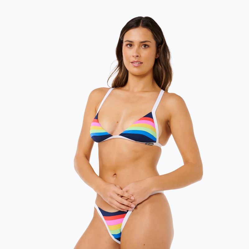 Долнище на бански костюм Rip Curl Surf Stripe Cheeky dark navy 6