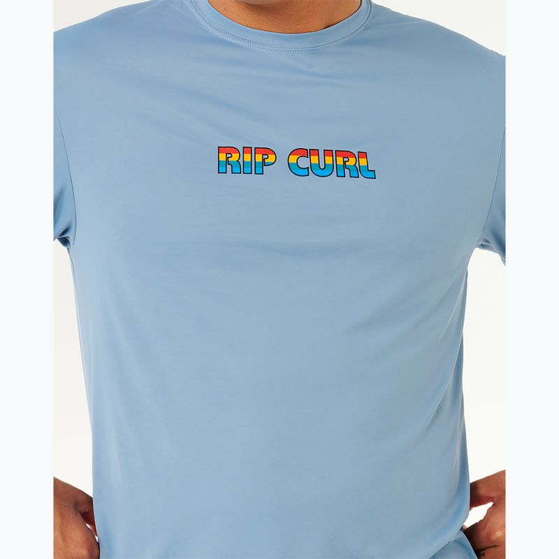 Мъжка тениска за плуване Rip Curl Icons Of Surflite Upf faded denim 6