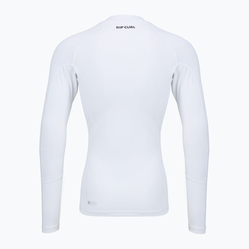 Мъжка блуза с дълъг ръкав за плуване Rip Curl Waves Upf Perf white 2