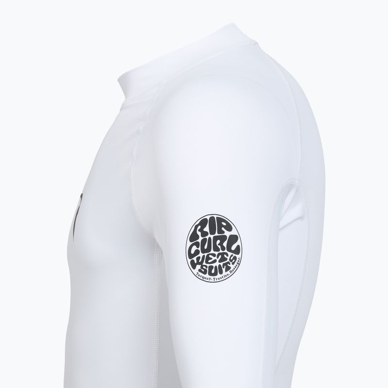 Мъжка блуза с дълъг ръкав за плуване Rip Curl Waves Upf Perf white 5