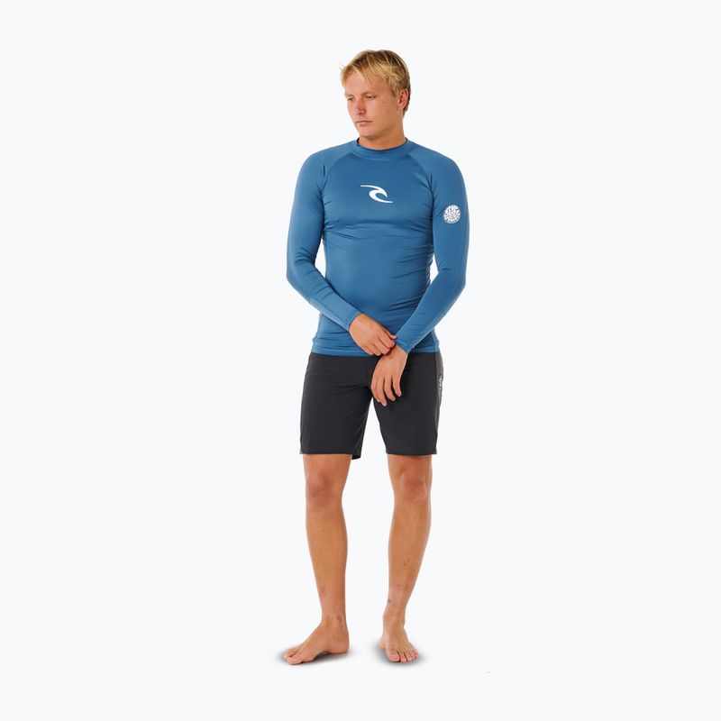 Мъжка блуза с дълъг ръкав за плуване Rip Curl Waves Upf Perf bluefin 2