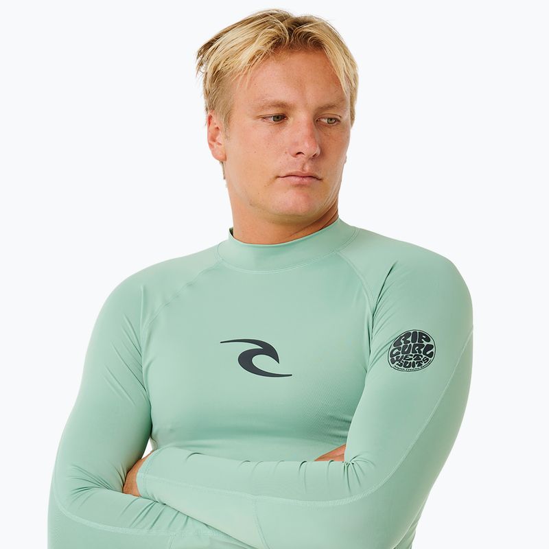Мъжка блуза с дълъг ръкав за плуване Rip Curl Waves Upf Perf aloe 5
