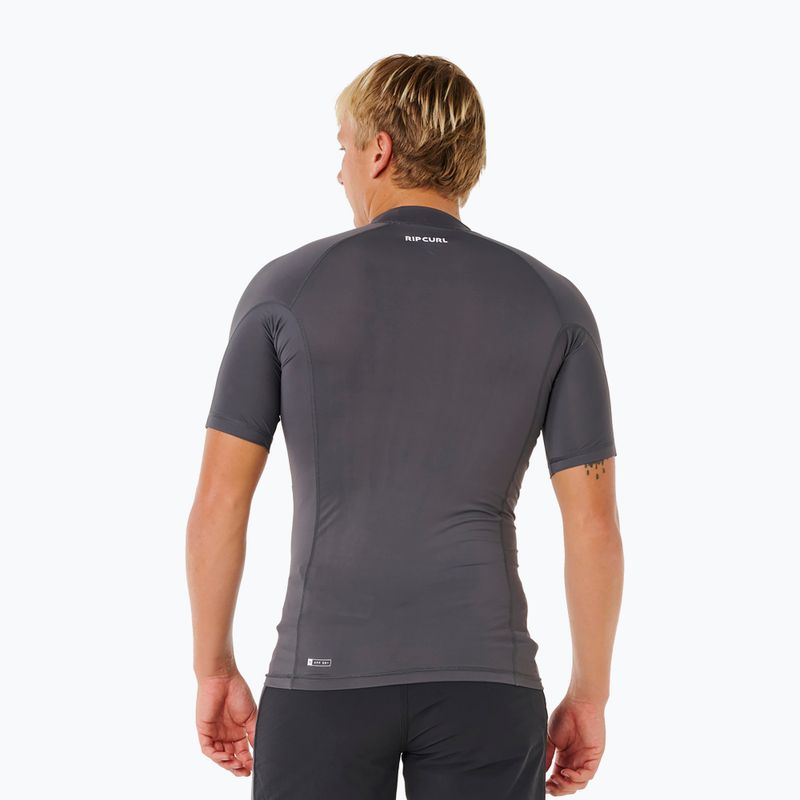 Мъжка тениска за плуване Rip Curl Waves Upf Perf charcoal grey 3