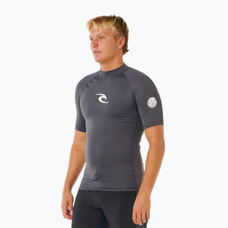 Мъжка тениска за плуване Rip Curl Waves Upf Perf charcoal grey 4