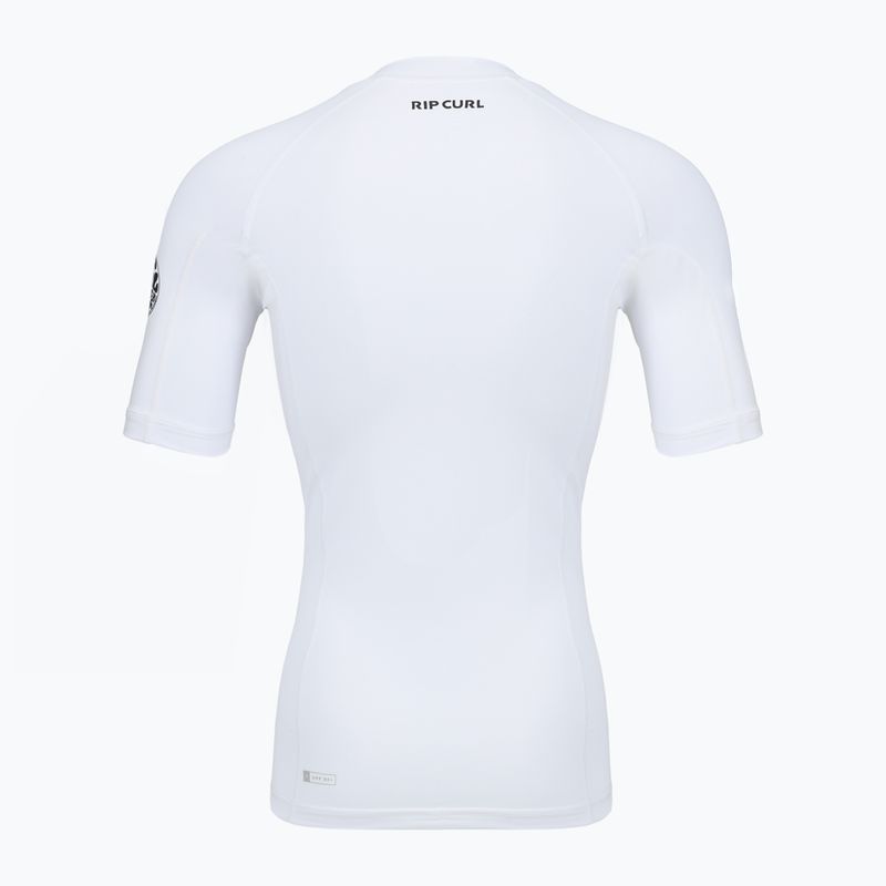 Мъжка тениска за плуване Rip Curl Waves Upf Perf white 2