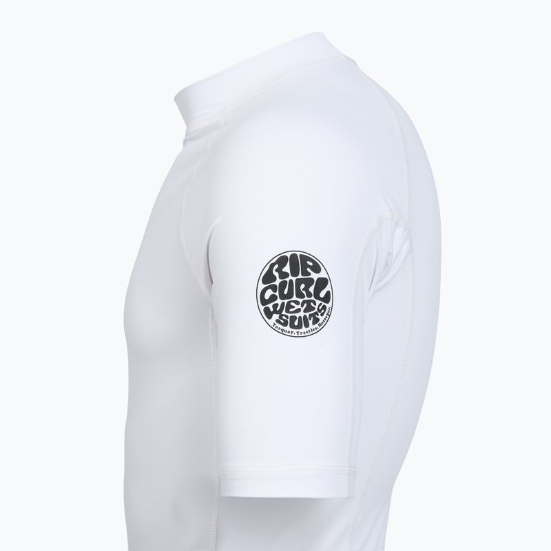 Мъжка тениска за плуване Rip Curl Waves Upf Perf white 5