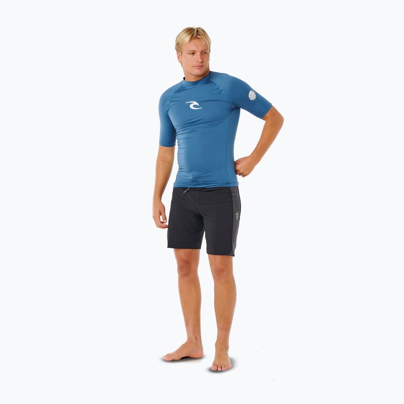 Мъжка тениска за плуване Rip Curl Waves Upf Perf bluefin 2
