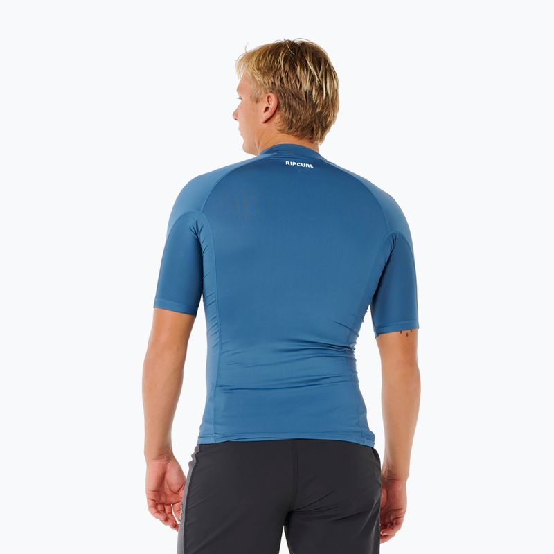 Мъжка тениска за плуване Rip Curl Waves Upf Perf bluefin 3