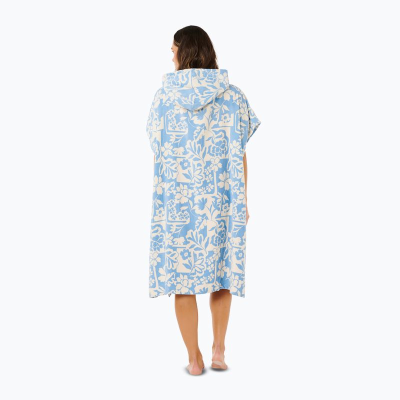 Дамско пончо Rip Curl Mixed Hooded Towel blissful blue 2