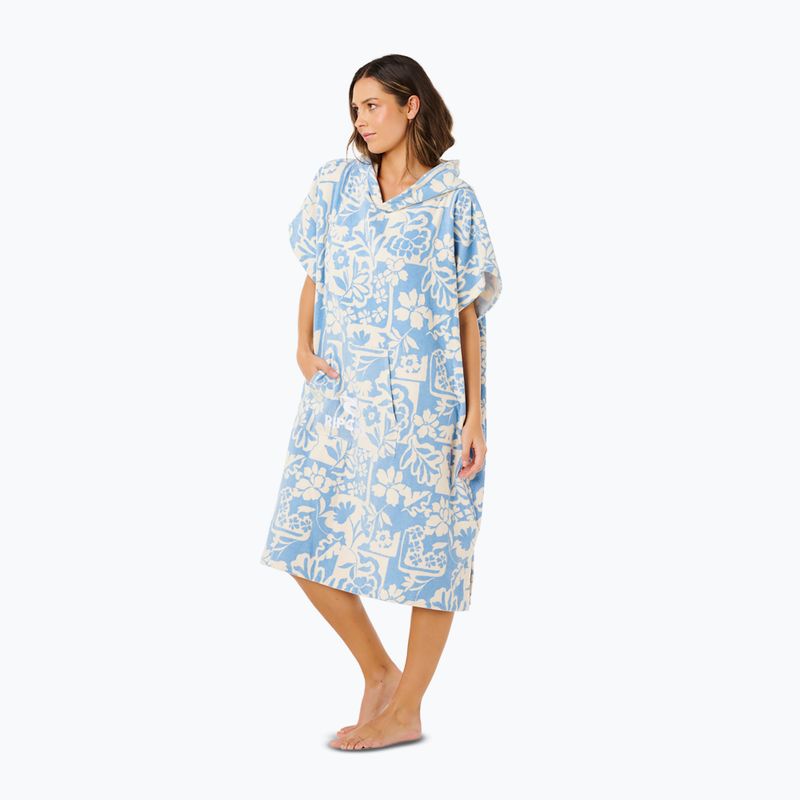 Дамско пончо Rip Curl Mixed Hooded Towel blissful blue 3