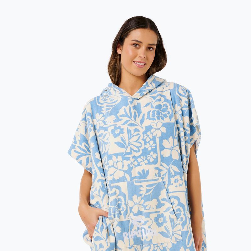 Дамско пончо Rip Curl Mixed Hooded Towel blissful blue 5