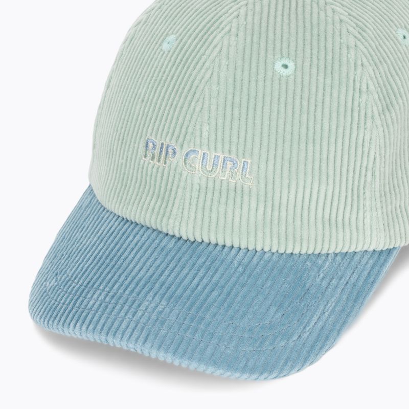 Дамска шапка с козирка Rip Curl Icons Cord Cap vintage mint/blue 3