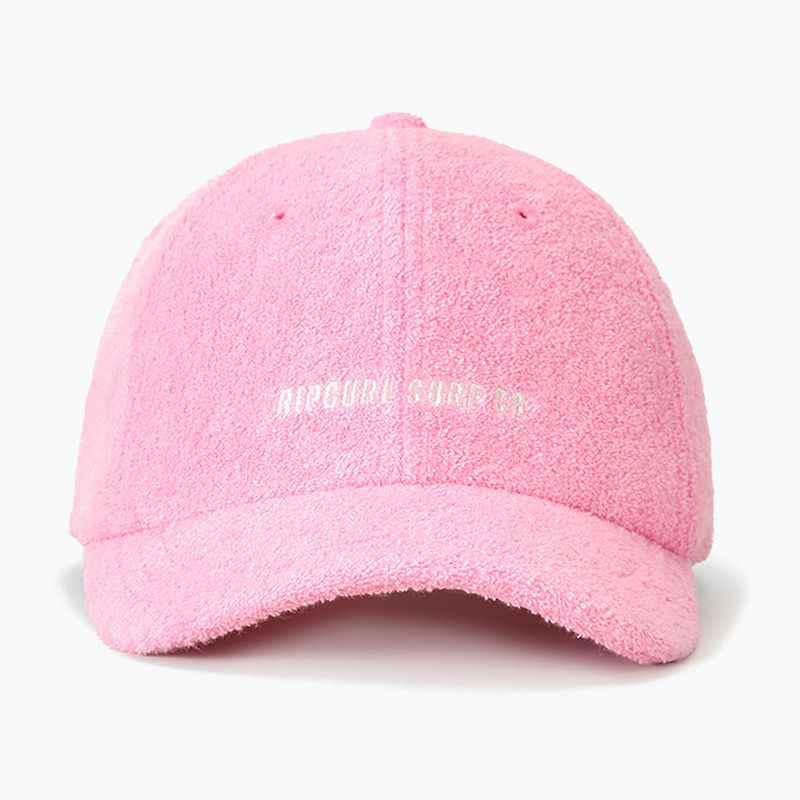 Дамска шапка с козирка Rip Curl Mixed Terry Cap pink
