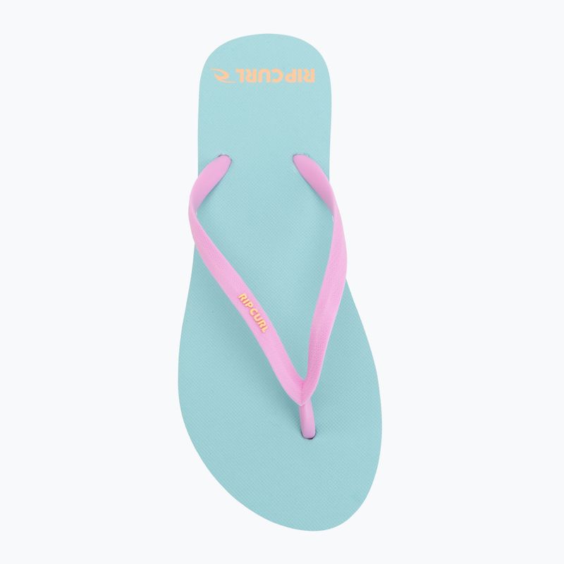 Дамски джапанки Rip Curl Bondi Bloom light sea blue 5