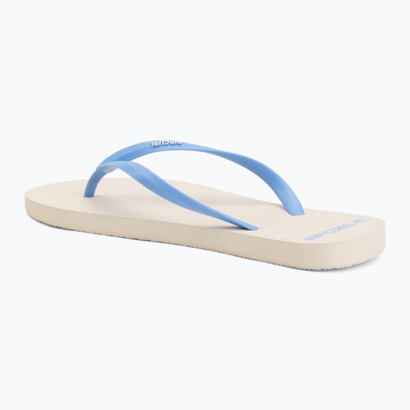 Дамски джапанки Rip Curl Bondi Bloom natural/blue 3