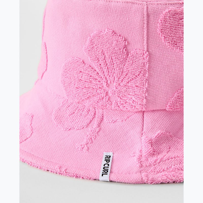 Дамска шапка с периферия Rip Curl Sun Rays Terry UPF Bucket Hat pink 5