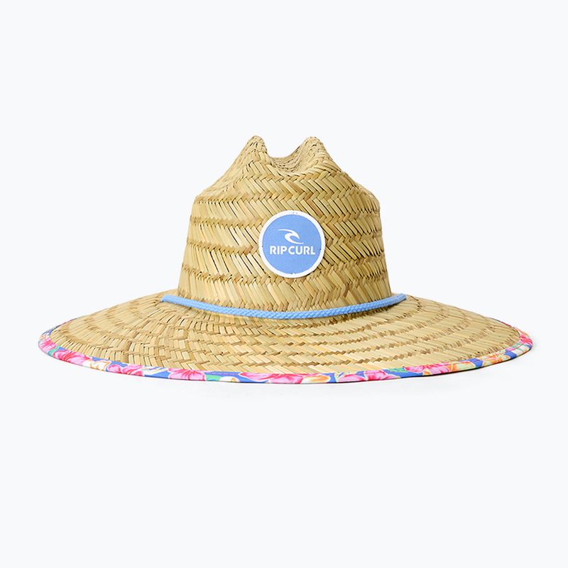Дамска шапка с периферия Rip Curl Mixed Straw Sun blue