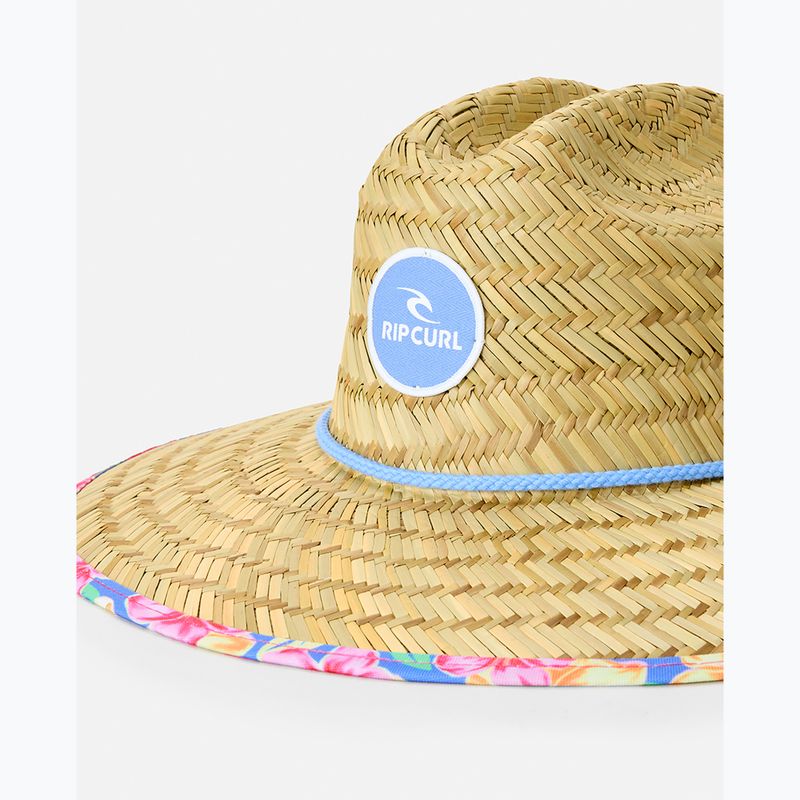 Дамска шапка с периферия Rip Curl Mixed Straw Sun blue 5
