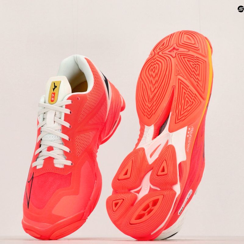 Мъжки обувки за волейбол Mizuno Wave Lightning Z7 neon flame/black/bolt2 neon 10