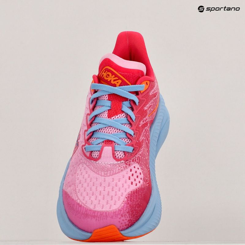 Детски обувки за бягане HOKA Mach 6 peony/cerise 9