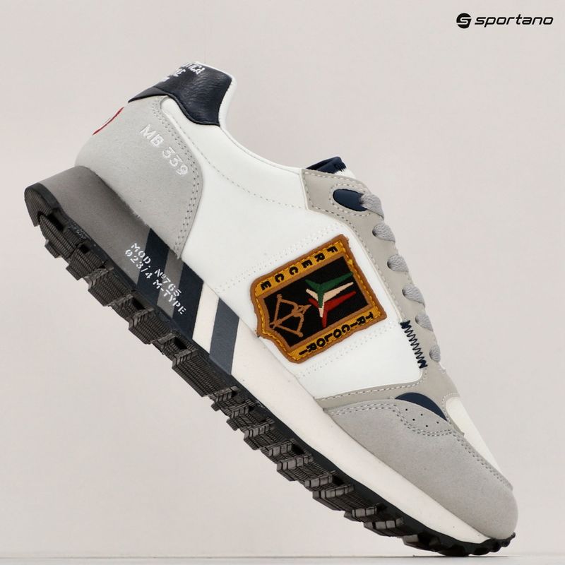 Мъжки обувки за тенис Aeronautica Militare Frecce Tricolori off white 9