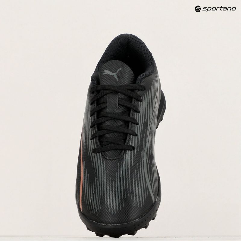 Детски футболни обувки PUMA Ultra Play TT Jr puma black/copper rose 16