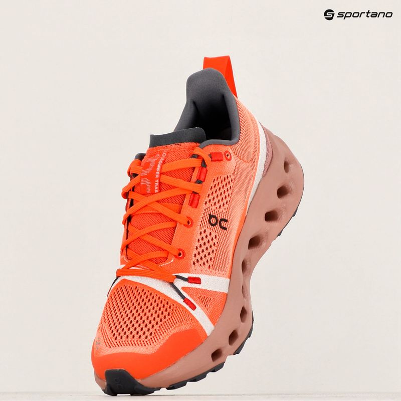 Мъжки обувки за бягане On Cloudsurfer Trail flame/dustrose 17