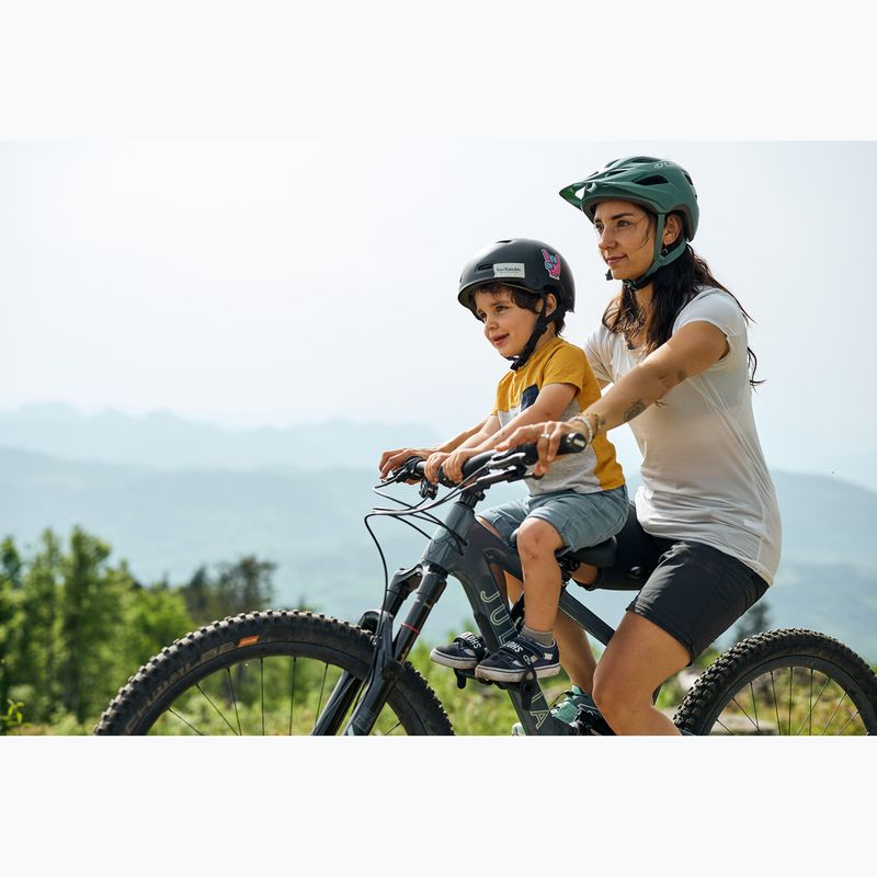Детска седалка за велосипед, монтирана отпред на рамката Shotgun Front Mounted Child Bike Seat black 6