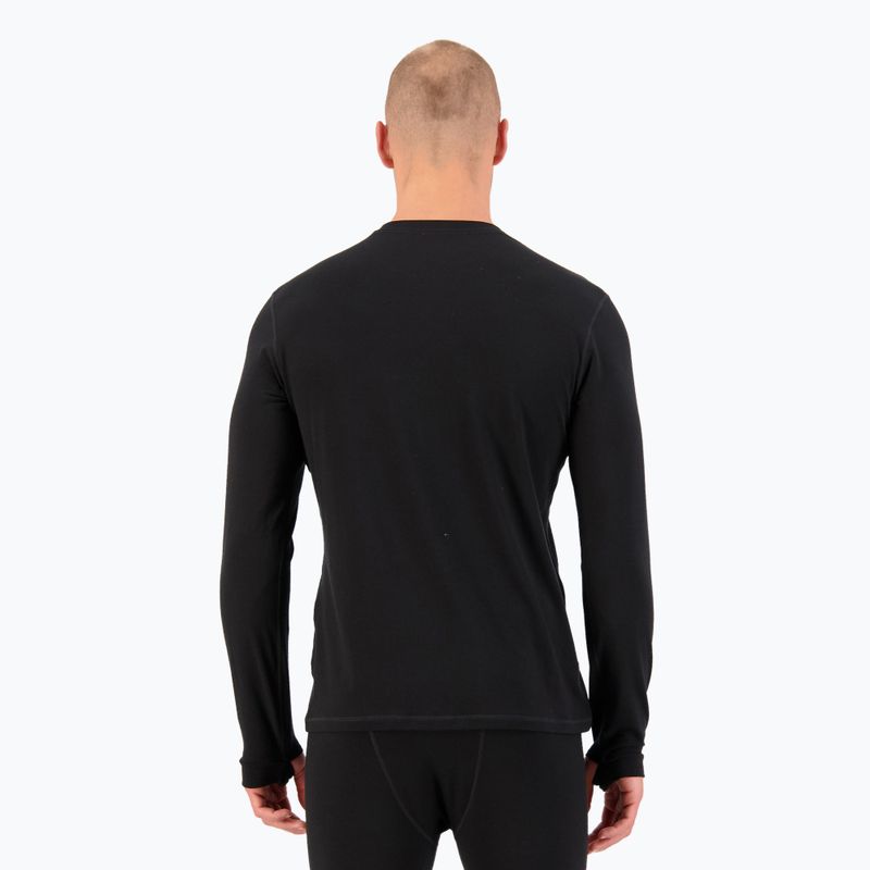 Мъжка термоблуза с дълъг ръкав Mons Royale Cascade Merino Base Layer black 3