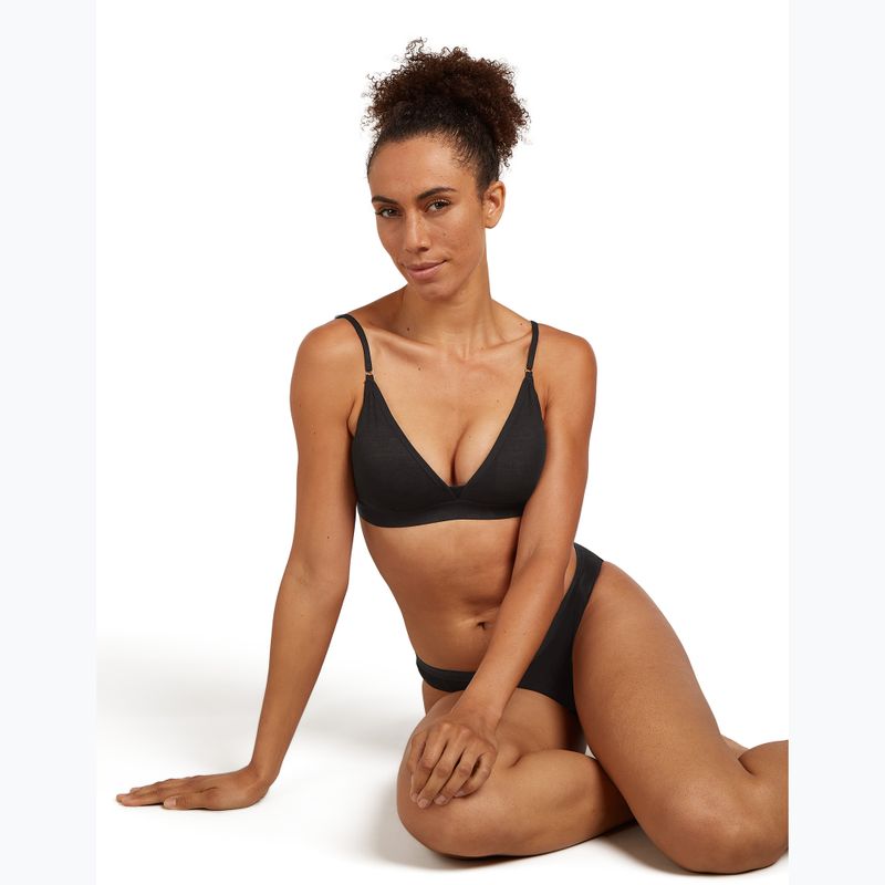 Термоактивен сутиен icebreaker Merino 150 Siren Bra Inserts black 5